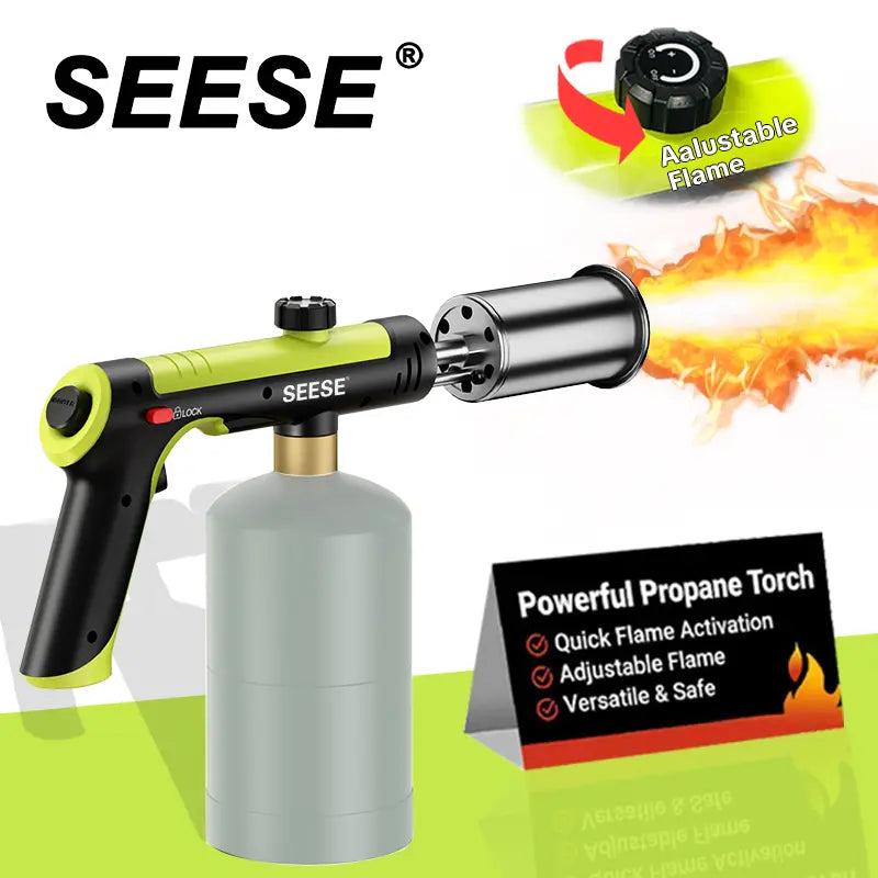 One-Touch Max Flame For Searing, BBQ & Fire Starting