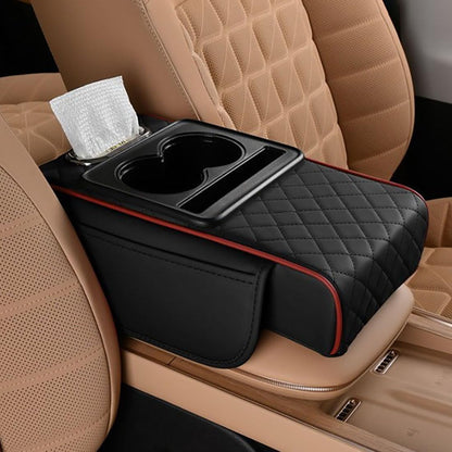 Ergonomic Car Armrest Cushion – Ultimate Comfort & Extra Storage Organizer