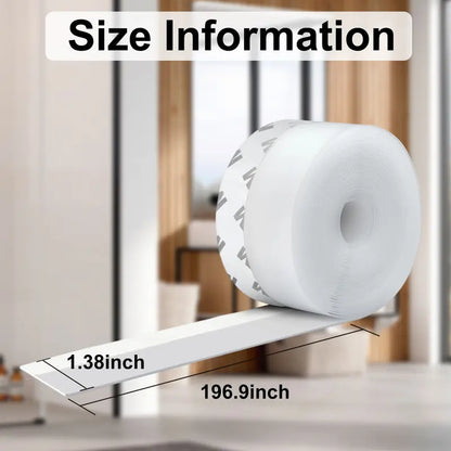 Door Weather Stripping Seal - Self-Adhesive Insulation Strip For Draft-Free Home Comfort