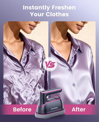 Perfect Wrinkle-Free Clothes in Seconds with 2-in-1 Power