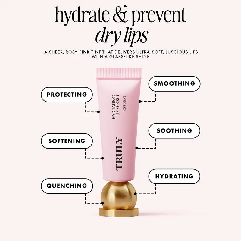 Hydrating Lip Gloss - Hyaluronic Acid Infused Shine For Soft, Glossy Lips