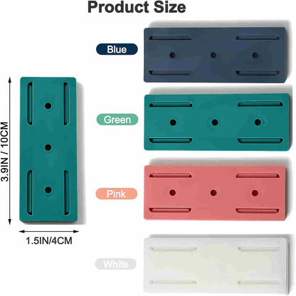 Power Strip Holder - No-Drill Adhesive Mount For A Clean Cable-Free Space