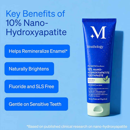 Nano-Hydroxyapatite Toothpaste – 10% nHA Formula For Everyday Enamel Care