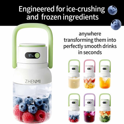 Portable Blender - 12-Blade Cordless Power For Smoothies Anywhere