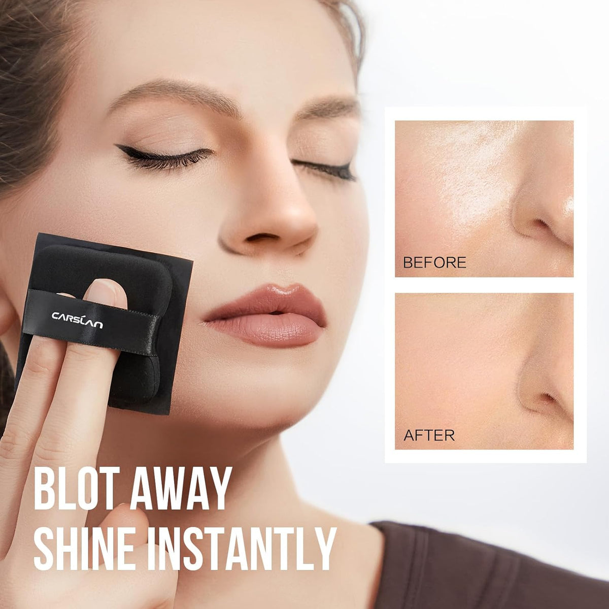 2-in-1 Oil Blotting Setting Sheets - Blot & Set For A Fresh Matte Look