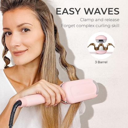 Deep Wave Hair Styler – One Clamp For Effortless Mermaid Waves