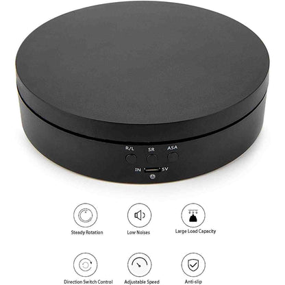 360° Product Shooting Turntable - 3-Plate Remote Control Display Stand For Better Product Videos