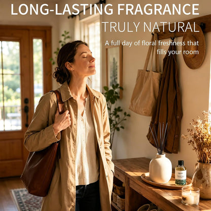 Hotel-Inspired Diffuser Oil - White Tea Aroma For A Luxury Home Atmosphere