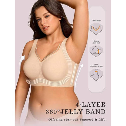 Main Headline: Barely-There Comfort. Gravity-Defying Support