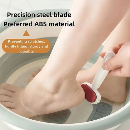 Foot Callus Remover - Dual-Sided Stainless Steel Filing For Smooth Soft Heels
