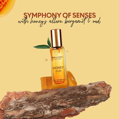 Honey Oud Eau de Parfum – Warm Gourmand-Woody Scent For Lasting Elegance