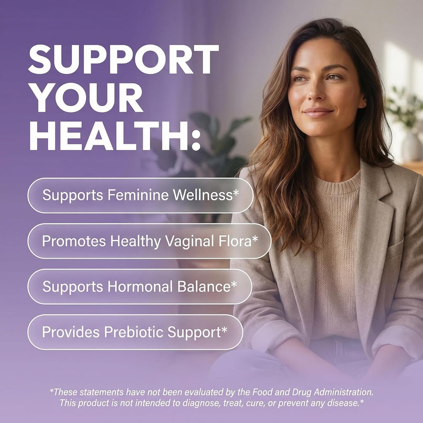 Complete Feminine Wellness: Support Urinary Tract & Vaginal Health Daily