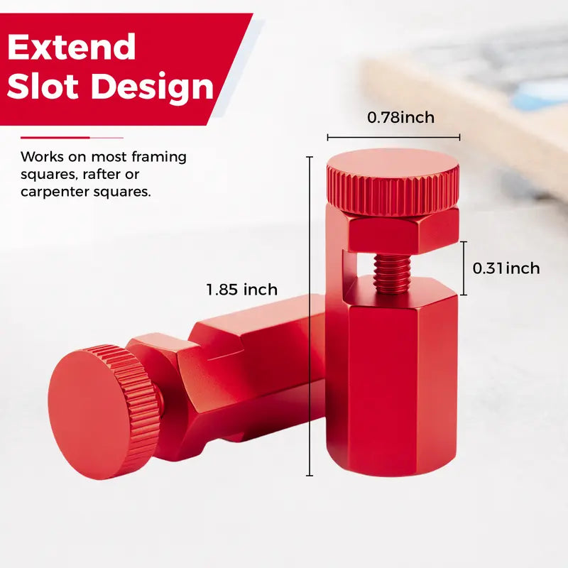 Framing Square Gauges – Professional Layout Stops For Perfect Repeatable Cuts