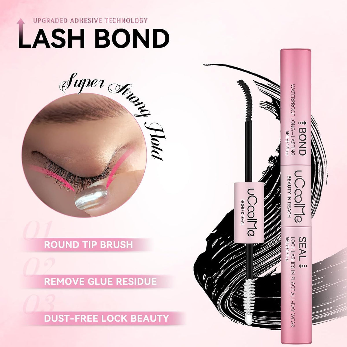 2-in-1 Lash Bond & Seal - Waterproof DIY Lash Extension Adhesive