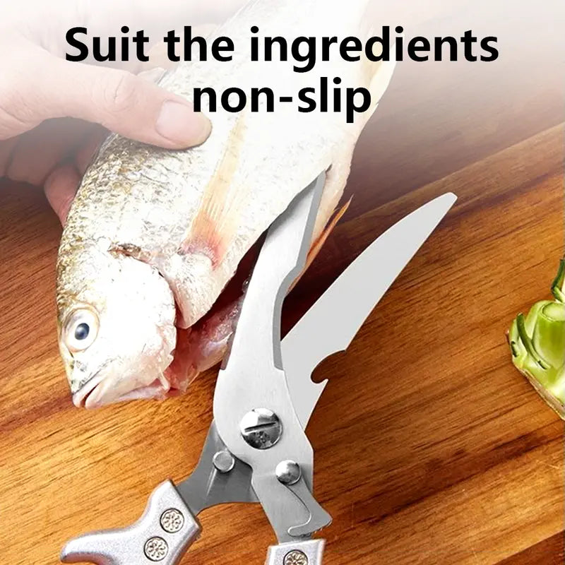 Heavy-Duty Multi-Purpose Kitchen Poultry Shears for Bone & Meat