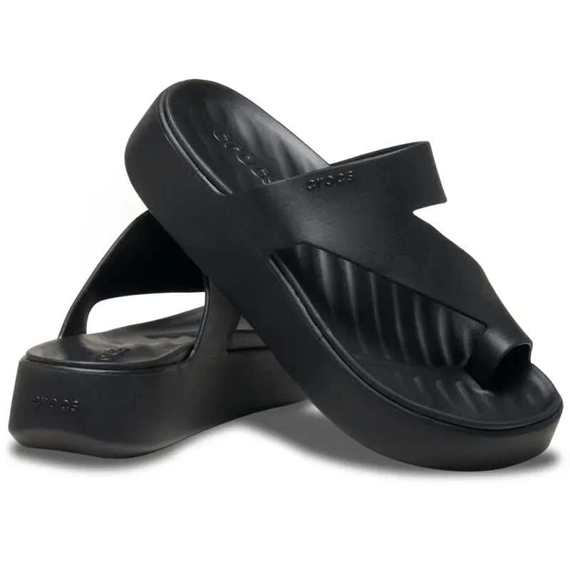 Toe Loop Platform Sandals - Lightweight Cushion Design For Effortless Everyday Comfort