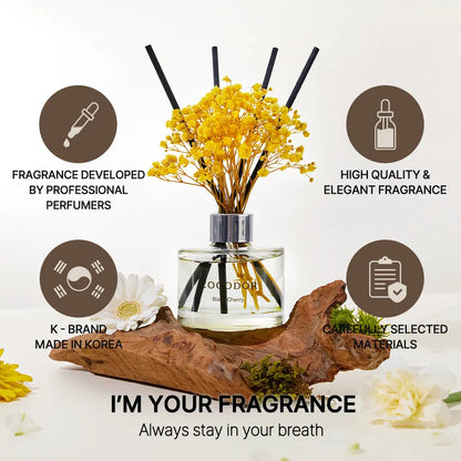 Flower Reed Diffuser Set - Fresh Fragrance For Every Room