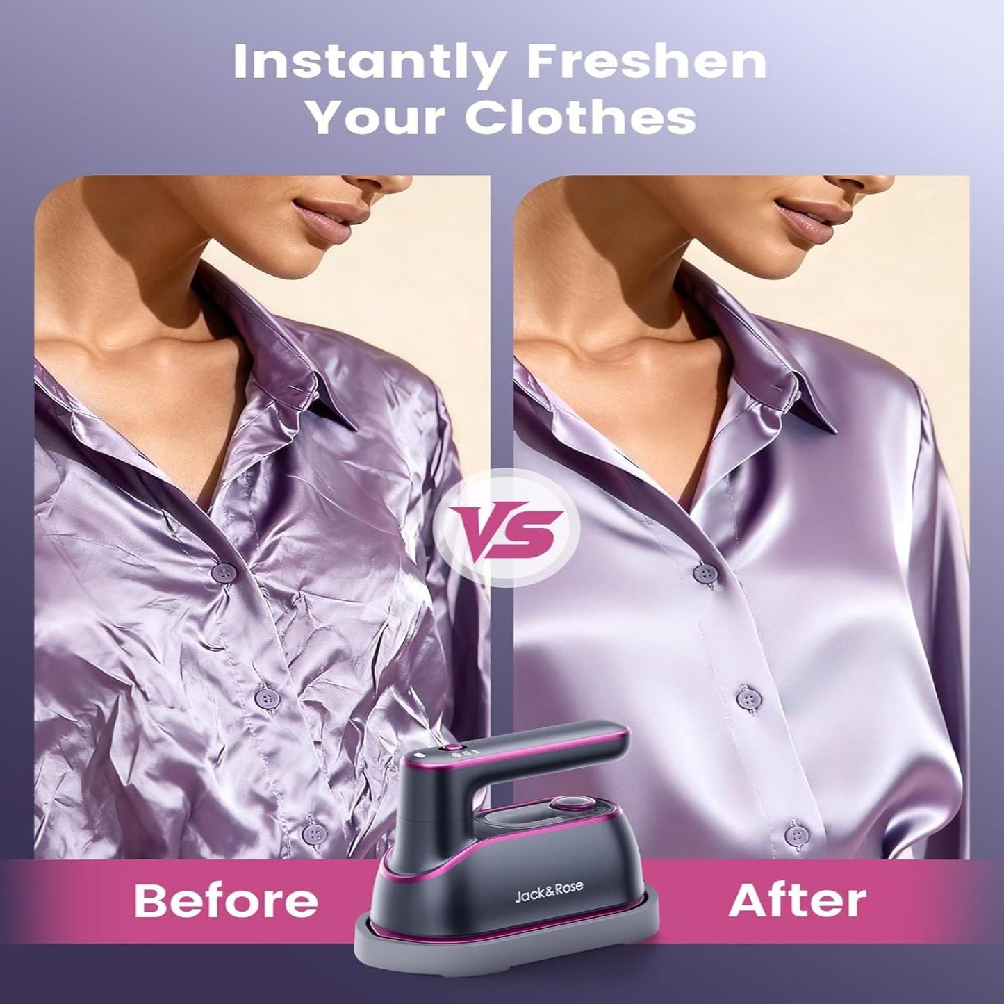 Wrinkle-Free Clothes In Minutes