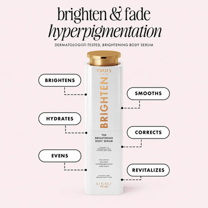 Brightening Body Serum - Vitamin C + Tranexamic Acid For Even-Looking, Radiant Skin