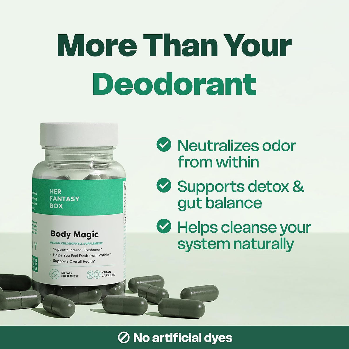 The Viral Chlorophyll Wellness Essential--Add plant-powered chlorophyll support to your daily routine for a fresher, more confident feeling every day.