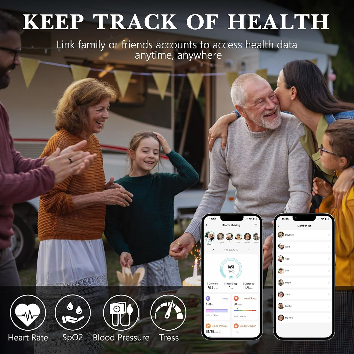 Smart Fitness Ring – 24/7 Wellness Tracking Without Monthly Fees