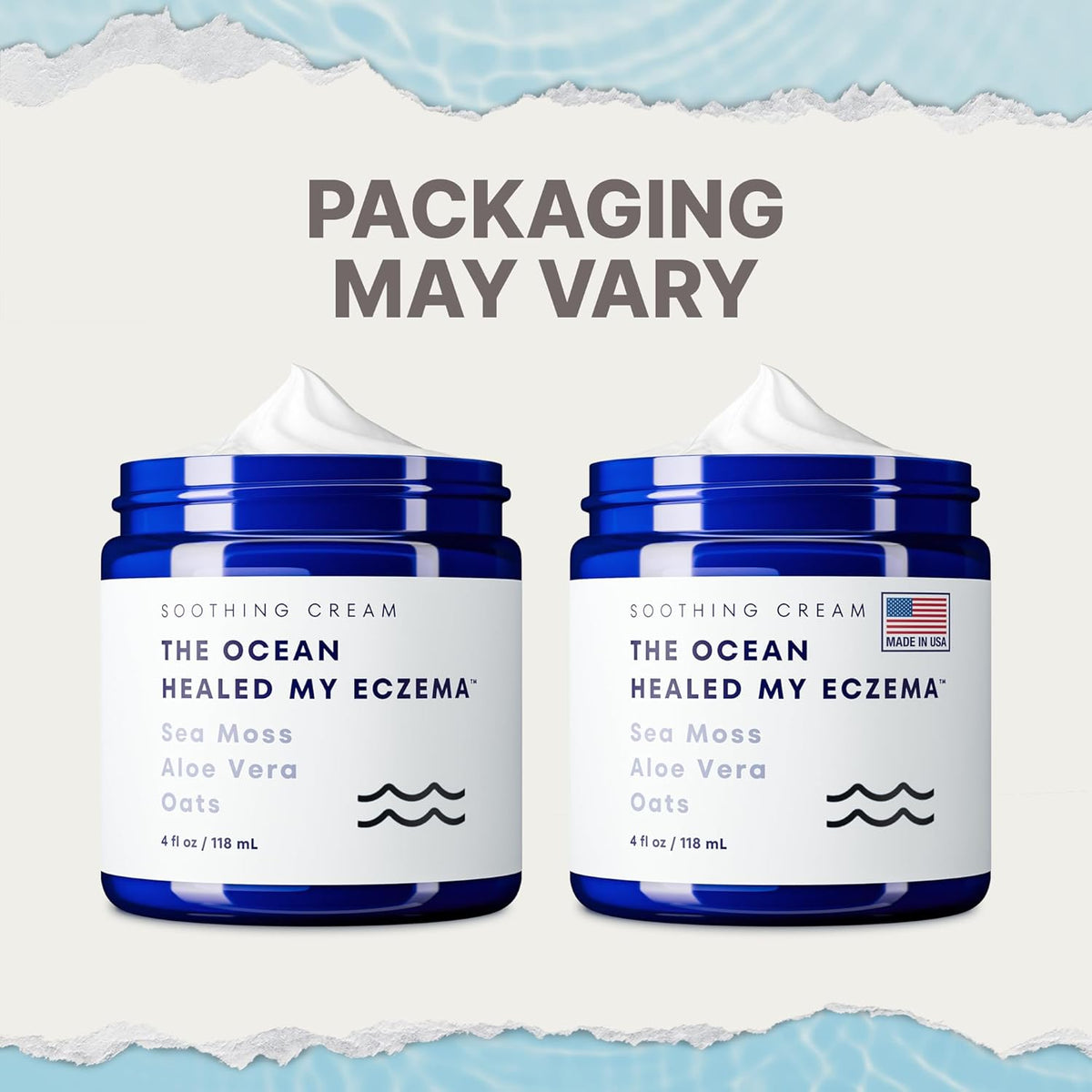 Soothing Skin Cream - Sea Moss & Oats For Dry, Sensitive Skin