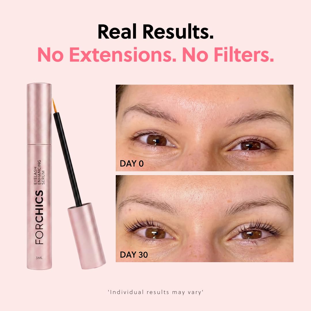 Eyelash Enhancing Serum - Peptide Powered Formula For Fuller Looking Lashes