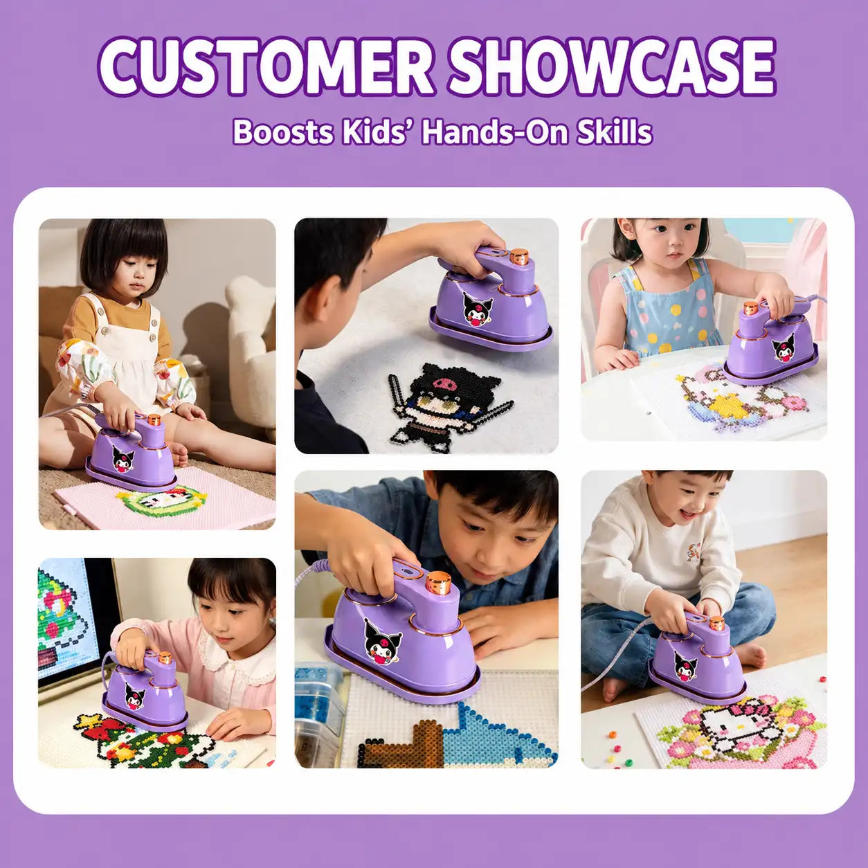 Fuse Beads Craft Kit – All-In-One Ironing Setup For Screen-Free Creative Fun