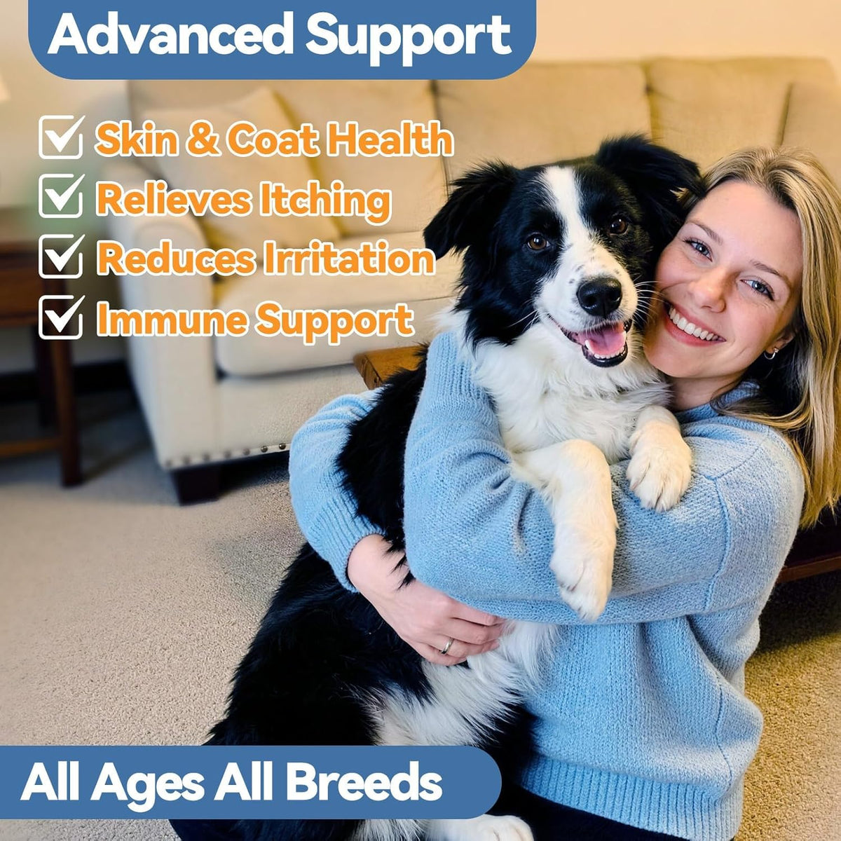 Dog Ear & Skin Support Drops - Natural Daily Formula For Itch & Comfort Care