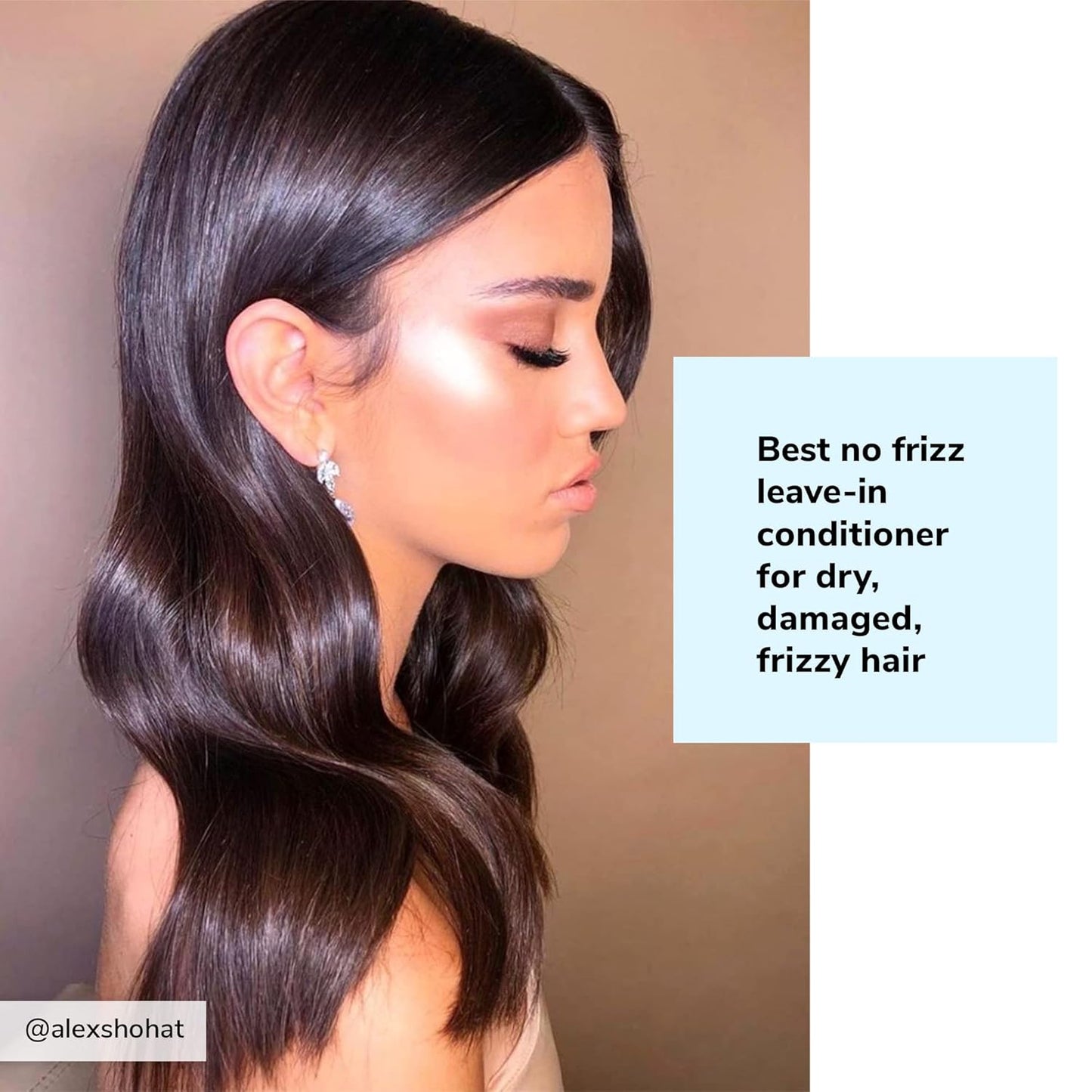 Blow-Dry Hair Treatment - Heat-Activated Coconut Infusion For Frizz-Free Shine & Salon-Smooth Finish