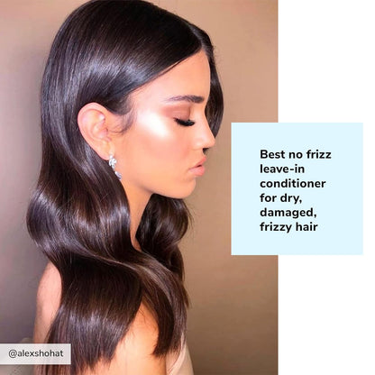 Blow-Dry Hair Treatment - Heat-Activated Coconut Infusion For Frizz-Free Shine & Salon-Smooth Finish