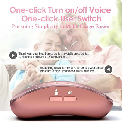 Digital Wrist Blood Pressure Monitor - One-Touch Monitoring For Easy At-Home Checks