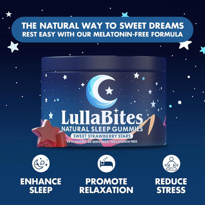 Sleep Gummies - Melatonin-Free Relaxation Blend For Restful Nights