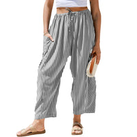 Black White Striped