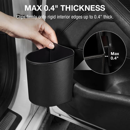 Car Cup Holder Pouch - Clip-On Extra Storage For Bottles & Daily Essentials