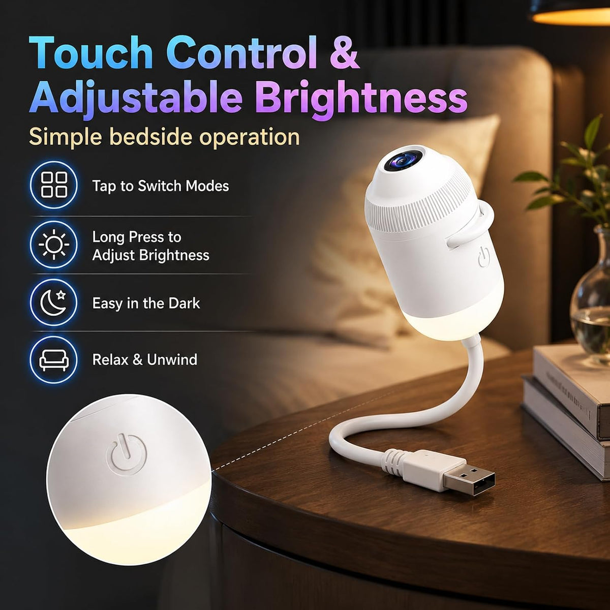 Galaxy Projector Night Light - 12 Dreamy Scenes For an Instant Room Transformation