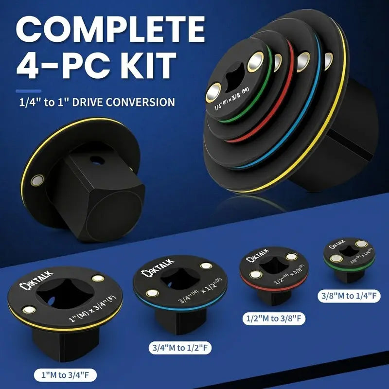 Low Profile Socket Adapter Set - Built For Tight Spaces