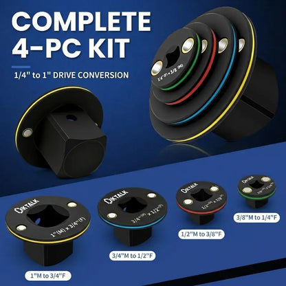 Low Profile Socket Adapter Set - Built For Tight Spaces