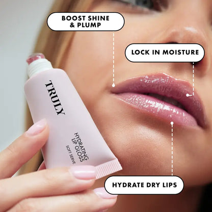 Hydrating Lip Gloss - Hyaluronic Acid Infused Shine For Soft, Glossy Lips
