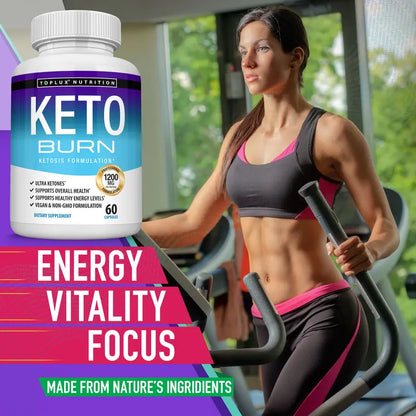 🎁 BUY 1 GET 1 FREE - Natural 1200mg Ultra Ketosis Formula for Clean Energy & Fat Metabolism