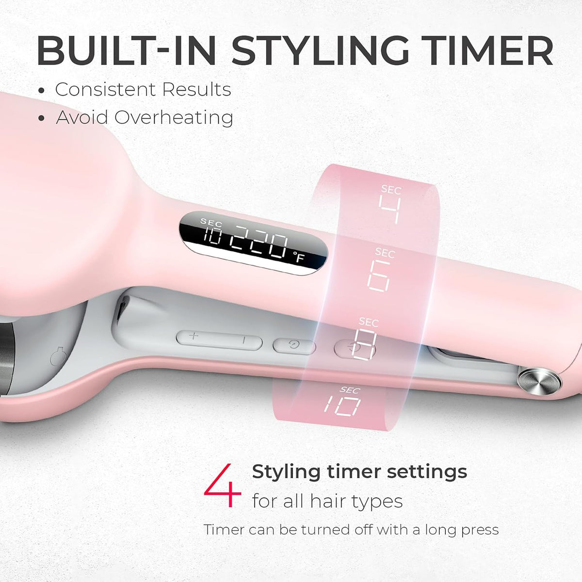 Deep Wave Hair Styler – One Clamp For Effortless Mermaid Waves