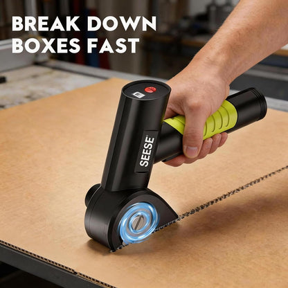 Electric Scissors - Cordless Power Cutting For Effortless Box Breakdown