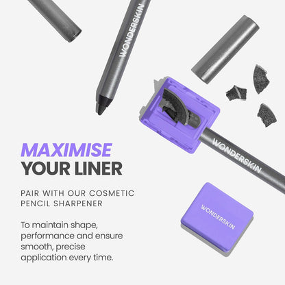 Waterproof Eyeliner Pencil - Creamy Glide Formula For 24HR Smudge-Proof Eyes