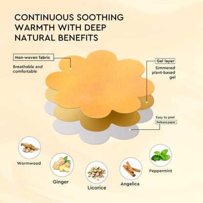 Warming Relief Patches - Scented Natural Heat For Muscle & Period Comfort