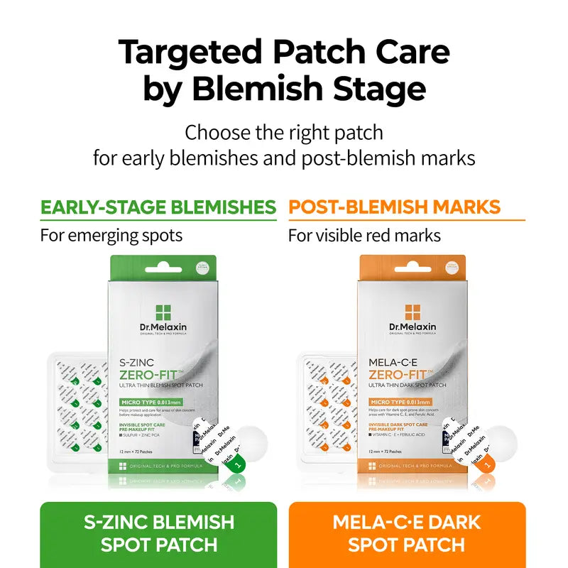 Ultra-Thin Spot Patch Duo - 2-Step Care For Blemishes & Dark Spots