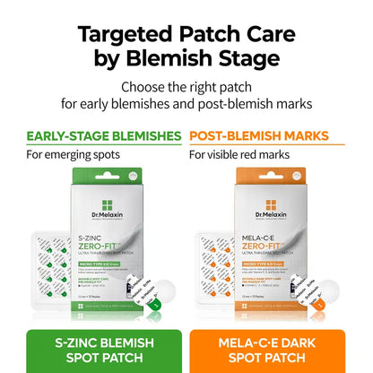 Ultra-Thin Spot Patch Duo - 2-Step Care For Blemishes & Dark Spots