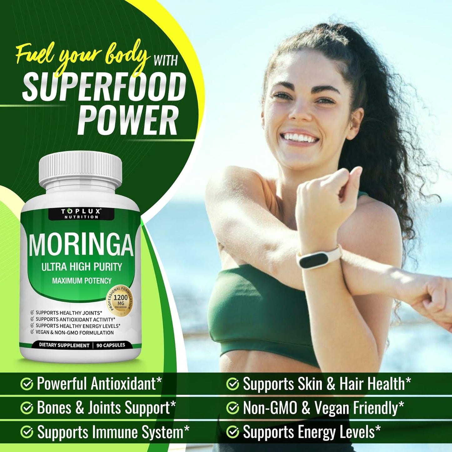 IMMUNE, GUT & ENERGY SUPPORT IN ONE CAPSULE