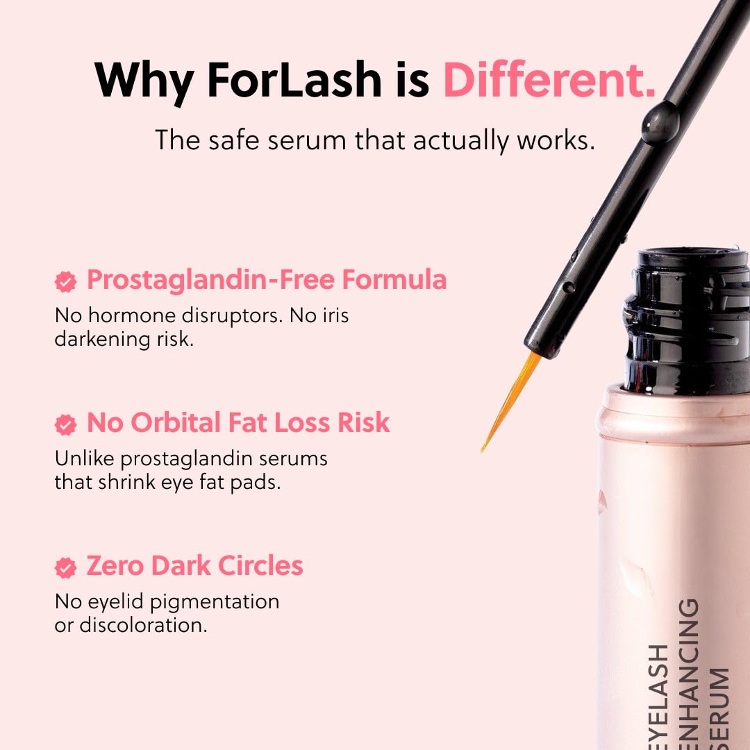 Eyelash Enhancing Serum - Peptide Powered Formula For Fuller Looking Lashes