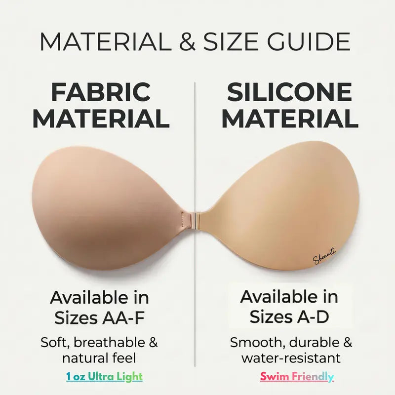 Invisible Push Up Sticky Bra – Instant Cleavage That Actually Sticks All Day