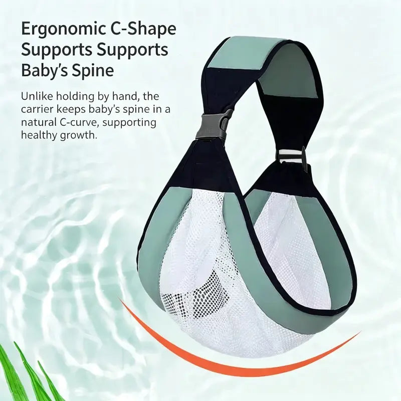 Baby Carrying Sling - Breathable Adjustable Support For Easier Carrying